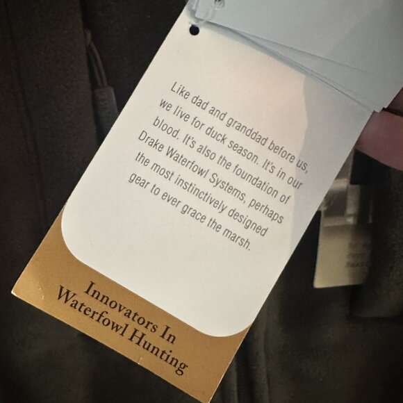 Drake Waterfowl Systems MST Windproof Layering Vests for Men NWT Size S - Picture 9 of 11